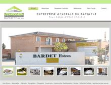 Tablet Screenshot of bardet.batiment-velaux.fr